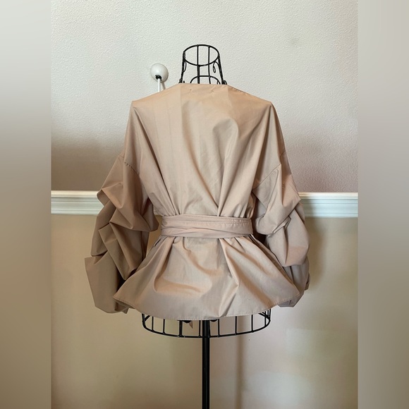 Brown OffShoulder Top - Picture 2 of 3